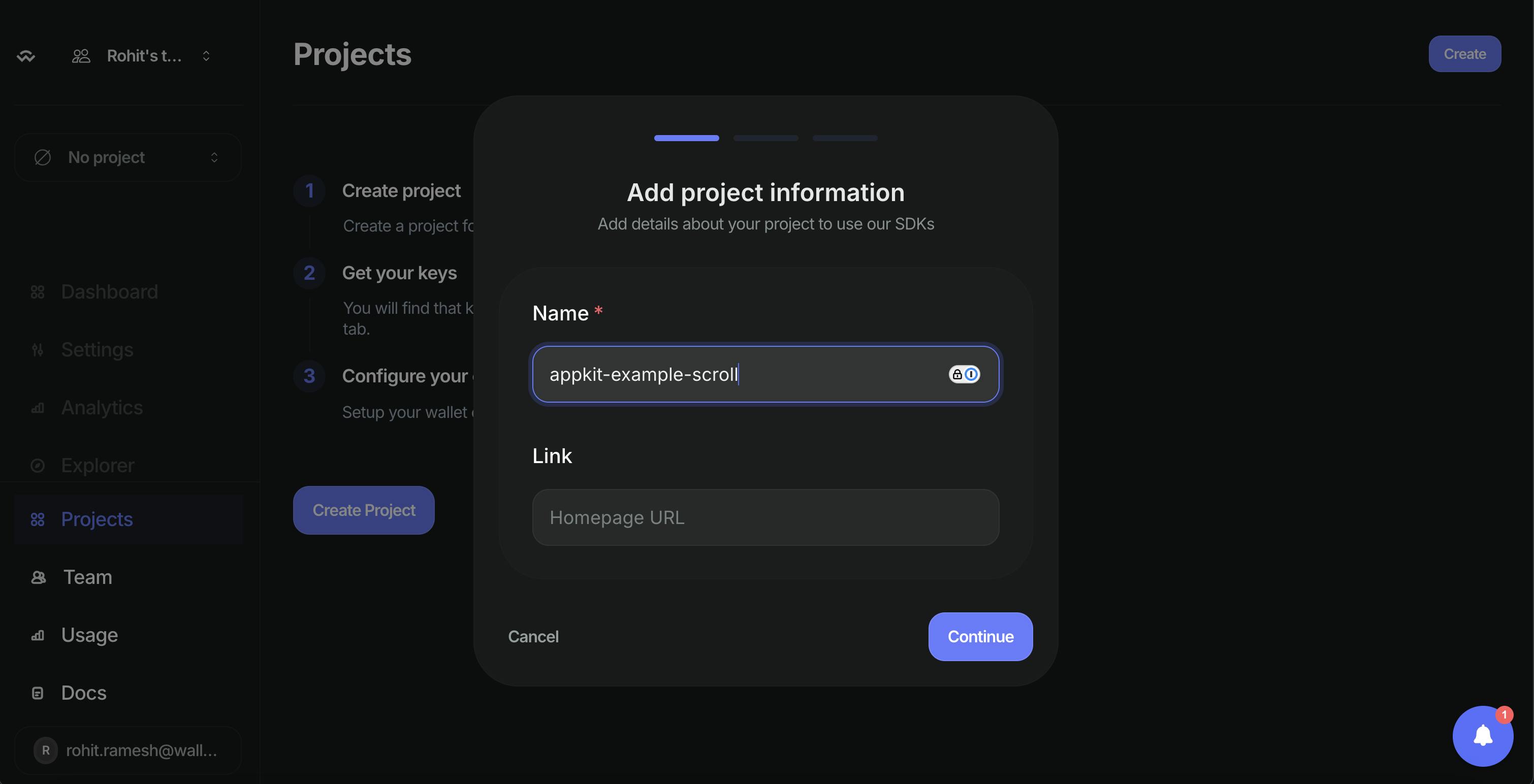 How to get started with AppKit on Scroll — Reown